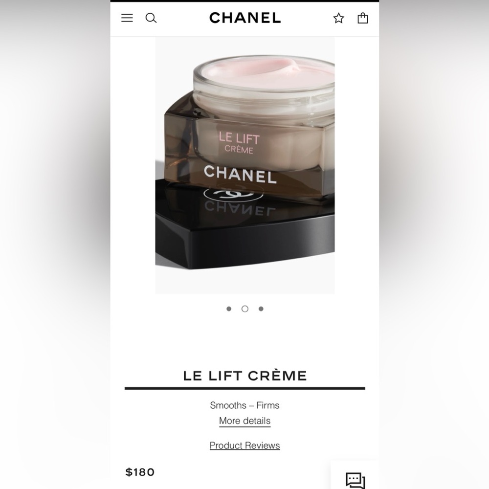 Chanel LE LIFT Crème Riche | Smooths-Firms | Botanical Alfalfa Concentrate BNIB
